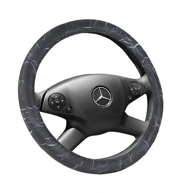 Wholesale Multicolor Non-Slip Sweat Absorbing Leather Four Seasons GM Super Touch Handle Car Steering Wheel Cover