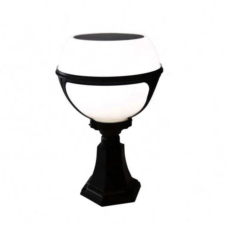 Китайская фабрика, уличная лампа на солнечной батарее, дизайн круглой стойки для улицы, уличная лампа на солнечной батарее