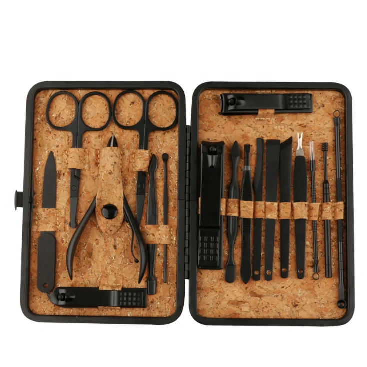 New Type Hot Sale Set Nail Clipper And Pedicure 18 pcs manicure Set With fashion Package