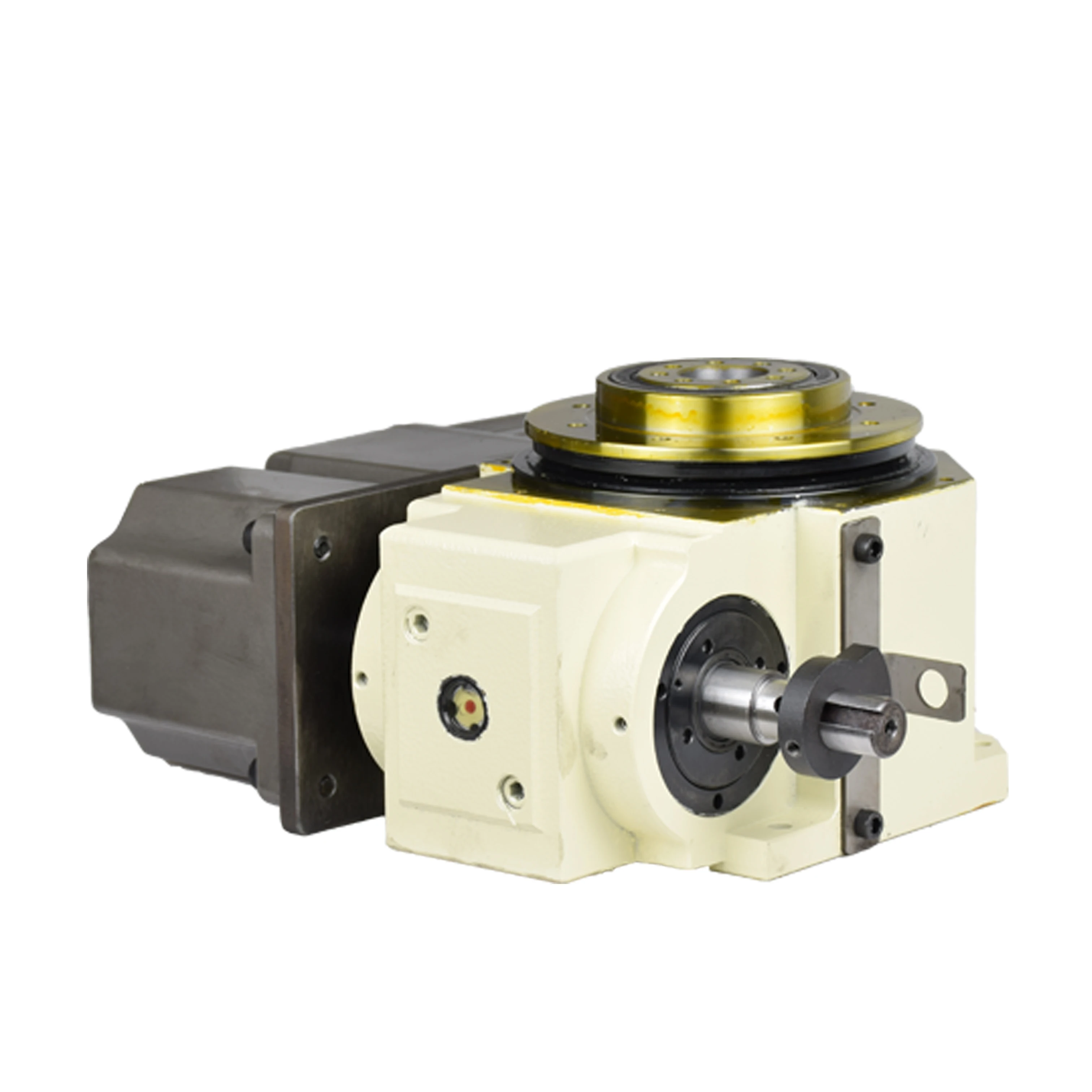 Модель индекса YDDEX Cam 80DT, оснащенная прямым углом, с мотором редуктора, кулачковый делитель, использование упаковочной машины