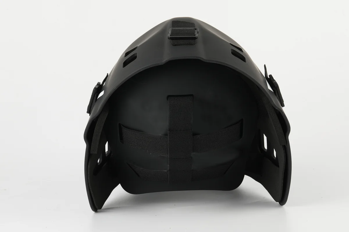 Attractive Goalie Helmet in MATT or GLOSSY Design Cat-Eye Floorball Hockey Goalie Helmet Junior Size