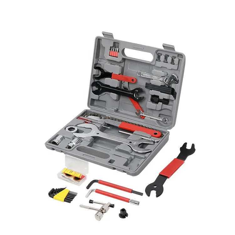 Factory Direct New Design Bike Bicycle Repairing Tool Set Kit Case Box