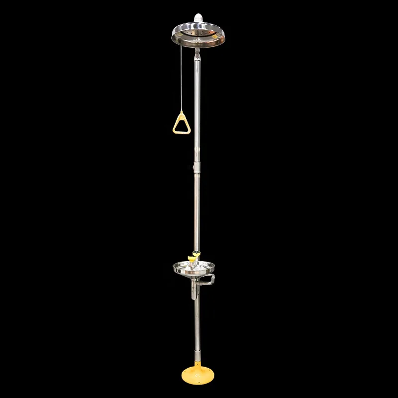 Chemical plants medical emergency safety shower eye wash station