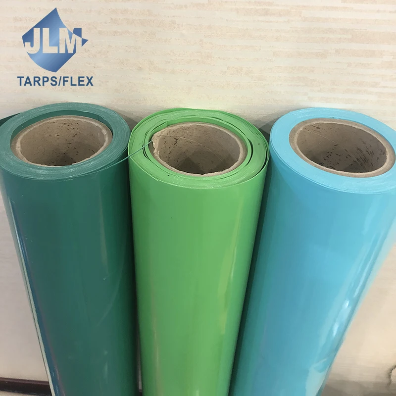 Jinlong 16oz 18oz PVC Vinyl Fabric Lona De PVC Tela PVC Coated Tarpaulins