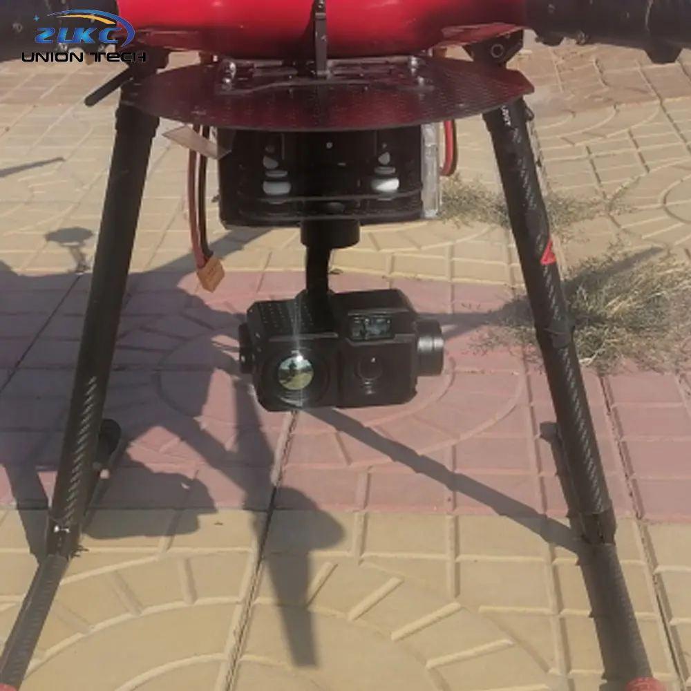 Union-Tech FL 25MM Three Light Thermal Vision Laser Ranging Gimbal Camera Uav Pod