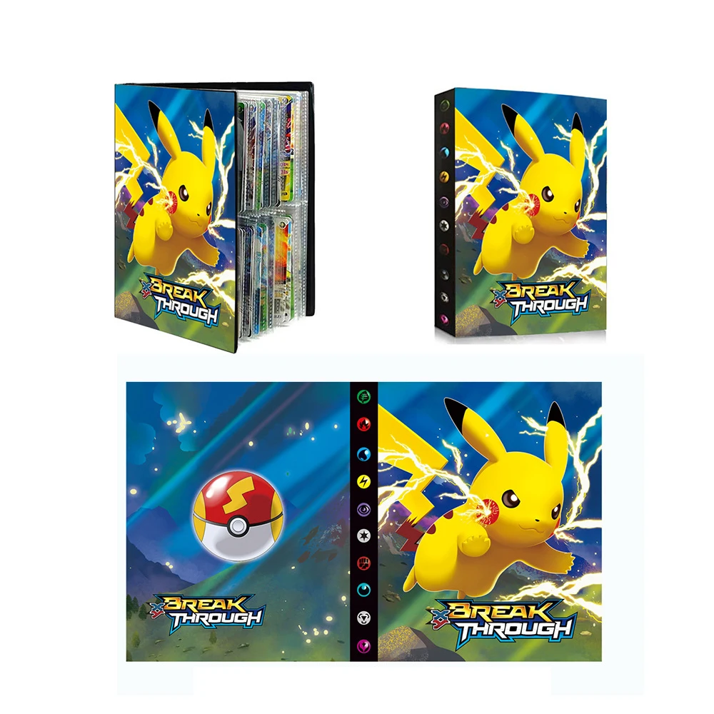 2021 Заводская коллекция карт Pokemon Premium 4 9 12 Карманный держатель папка-портфель папка для карточек