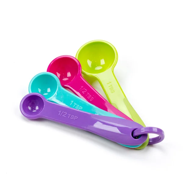 Hopesun Best Selling Products Wholesale 8 Pcs Colorful Mix Measuring Cups And Spoons
