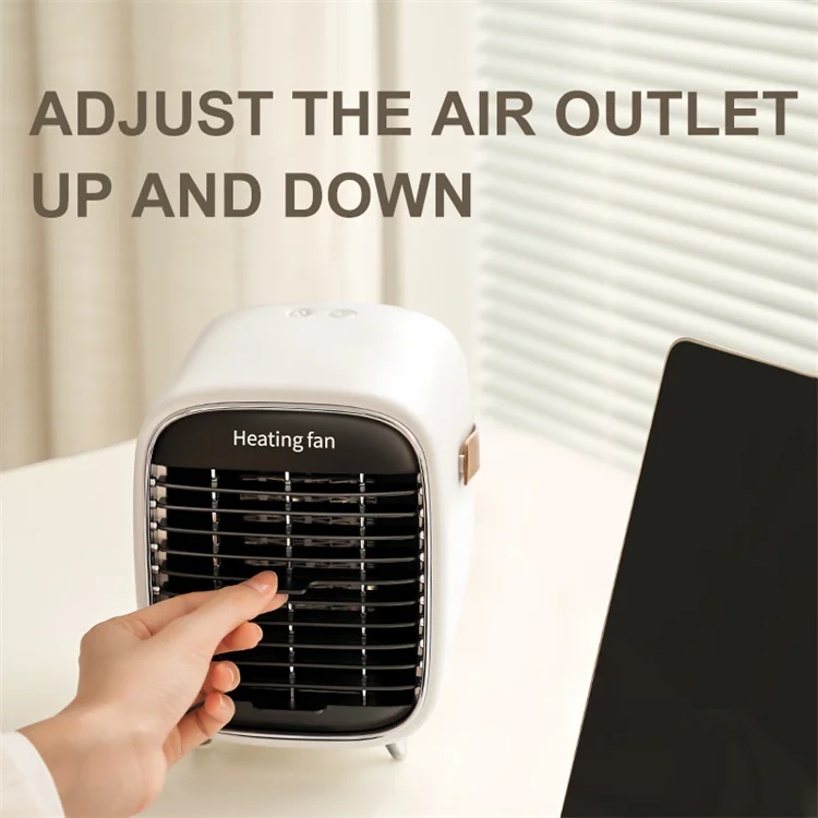 Desktop Office Space Heater Fan Hot Wind Warmer Machine for Winter Air Heating PTC  Home Fan Heater
