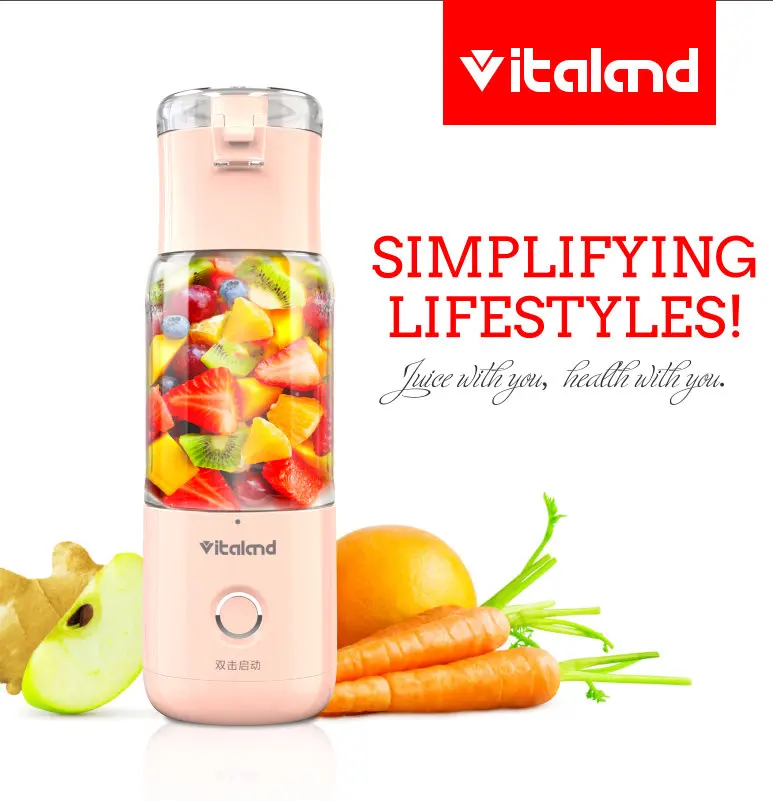 Individual battery powered juicer juicer mixer machine portable mini fruit juicer VL-333C