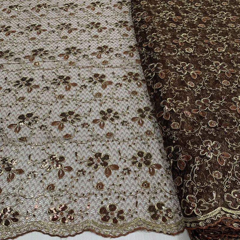Дешевые Кружева оптом вышивка тюль ткань с блестками шнур дизайн для платья текстиль Шаосина в наличии