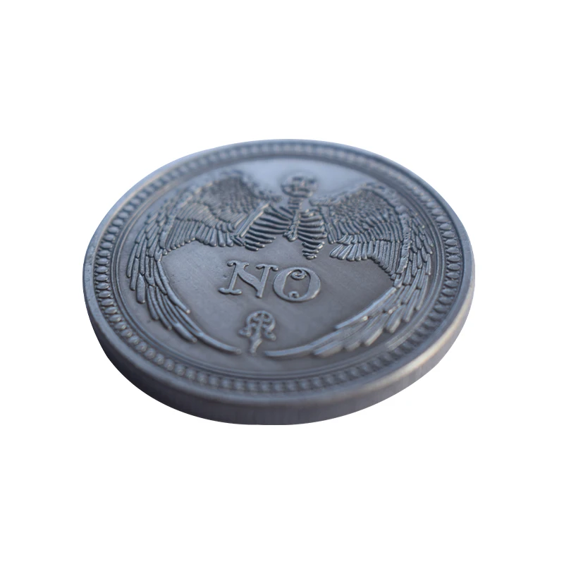 Wholesale coper manufacturing Art Collection Home Decoration Commemorative Coins yes or no