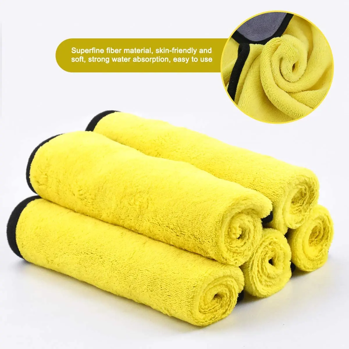 Двусторонняя Абсорбирующая толстая ткань 30 х40 см с логотипом на заказ, очищающая ткань из кораллового флиса и микрофибры