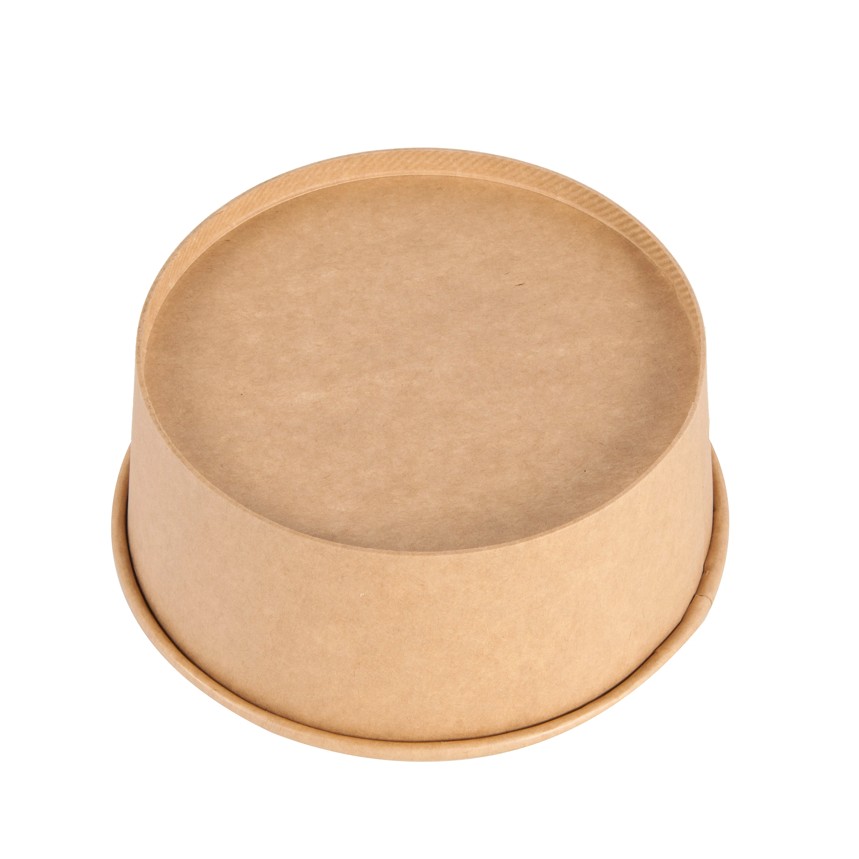 8oz kraft paper soup cup take-away packing cup food container for restaurant cafe shop takeaway packaging use