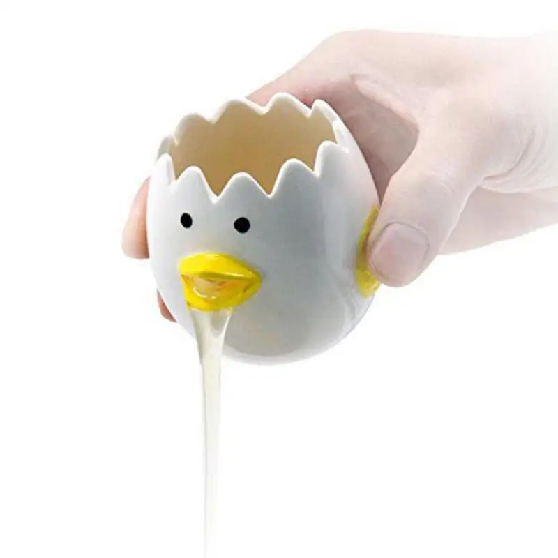 
Kitchen Tool Cute Chick Shape Ceramic Egg Yolk White Separator  (60726859879)