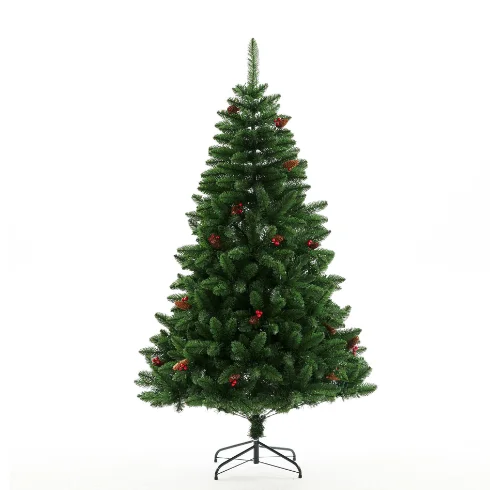 Christmas Tree Bullet Red Fruit Pinecone Encryption Green Christmas Tree 1.8/2.1m