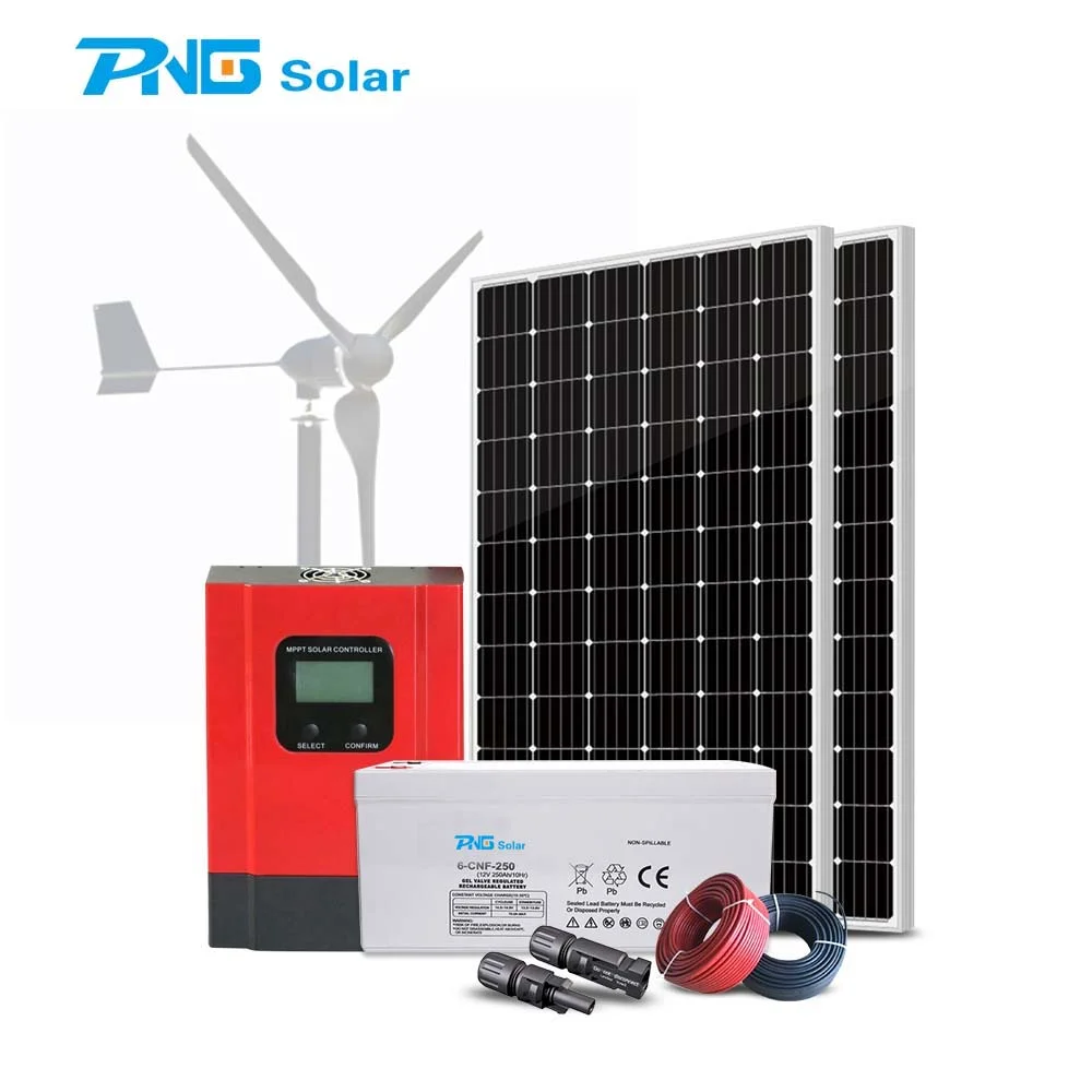 New Energy 1kw 3kw 5kw 10KW 20KW50KW 100KW wind solar turbine generator home hybrid wind system