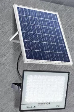 100w200w300w500w800w Light control + remote control + time control Solar ABS floodlight TW1 cornucopia series