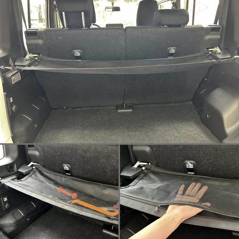 HOLACAR 5 Doors Jimny Rear Trunk Cargo Shade Cover Luggage Storage Bag Net for Maruti Suzuki Jimny 2023 2024