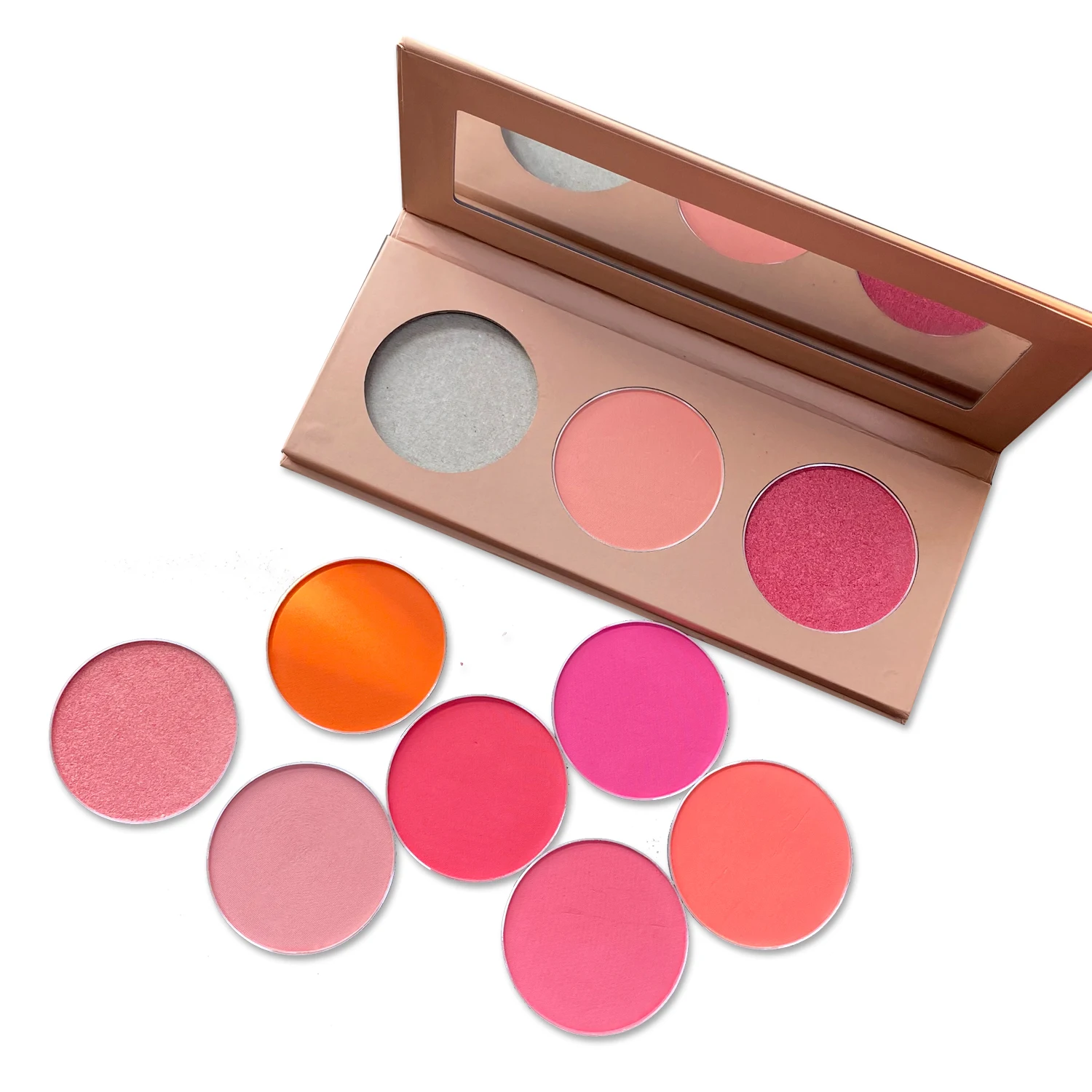 Косметика для макияжа, Румяна для лица с высоким пигментом, румяна для щек