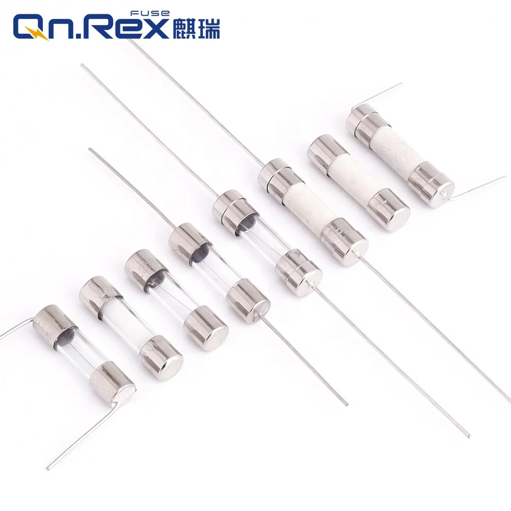 Миниатюрный медленный выдувной керамический трубчатый предохранитель 15A-500A 125 в 250 В с оловянными медными