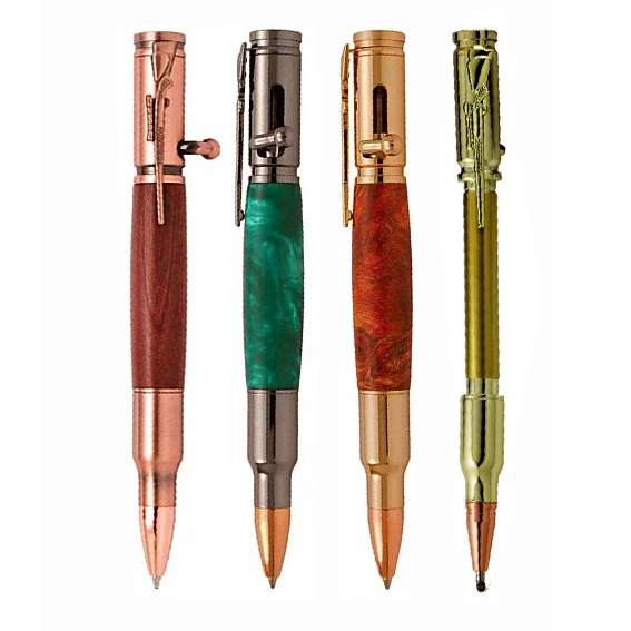 Gun Pen 30 Calibre Brass Bolt Action Pen kit DIY Woodturning Pen Kits woodturning diy