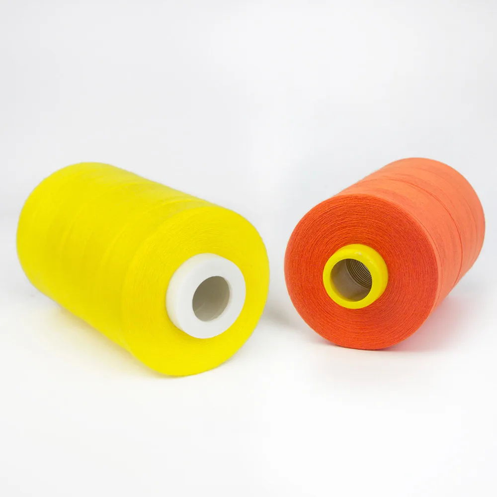 China radiant color garments sewing thread reflective waxed thread for sewing machine