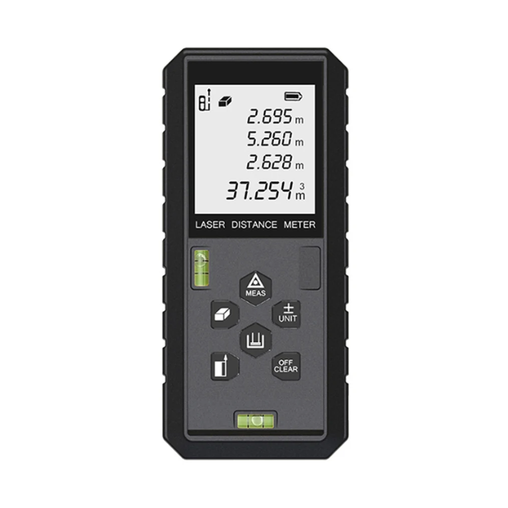 40/60/80/100M Digital Measure Tool Levels Laser Distance Meter with LCD Display For Woodworking Construction Laser Level