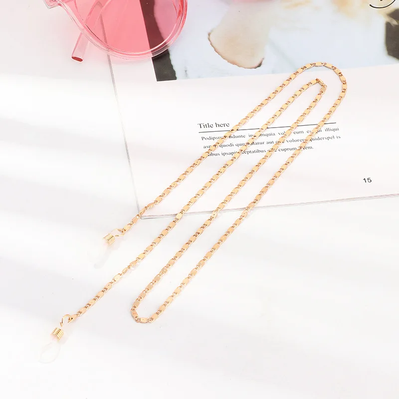 Fashion Gold Plated Glasses Chain Simple Design Sunglasses Chain Alloy Eye Glass Chain