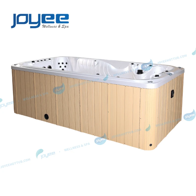 JOYEE Garden Backyard fiberglass swimming pool inground acrylic balboa intex swim spa with cover and