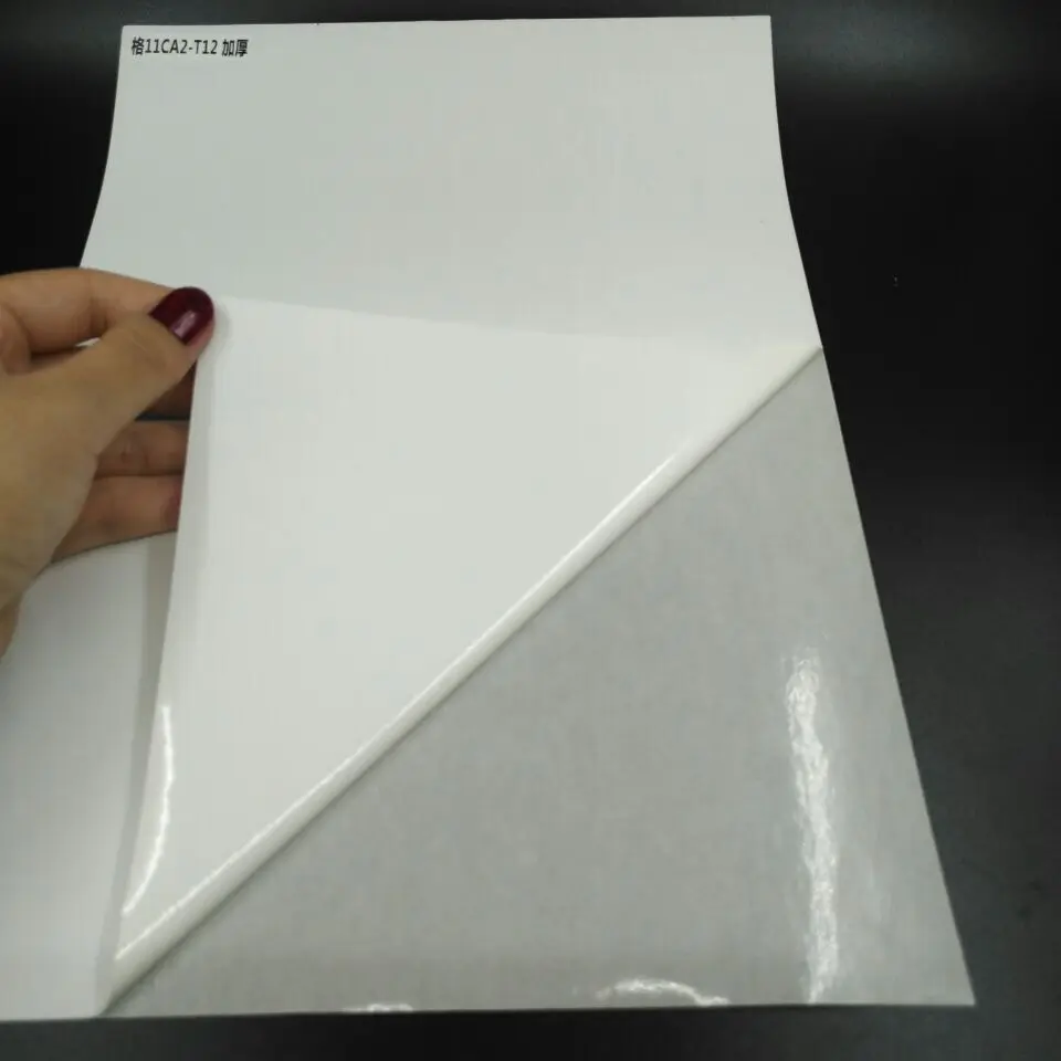 Лидер продаж самоклеящаяся бумага формата А4 Виниловая наклейка а4 для печати наклеек