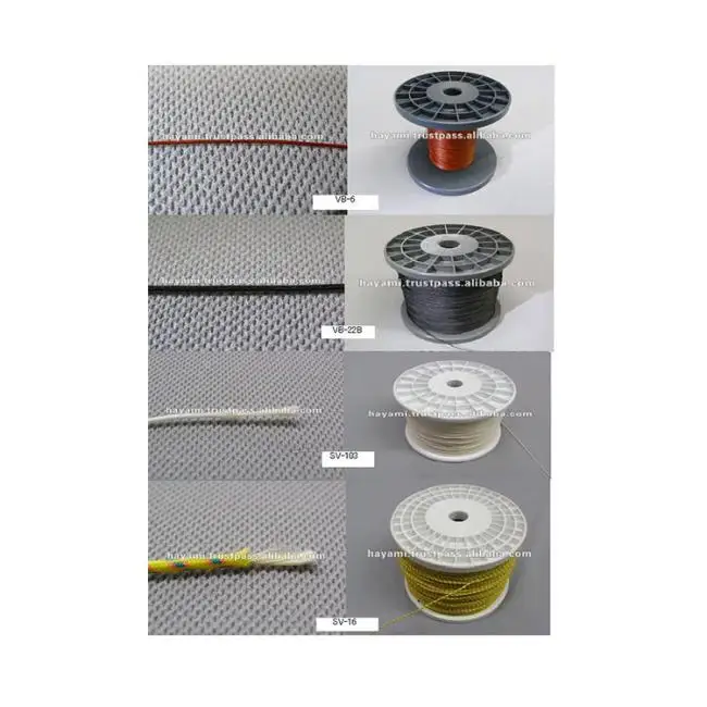 Japan-Made Vectran Spun Yarn High Strength with Durable Braid