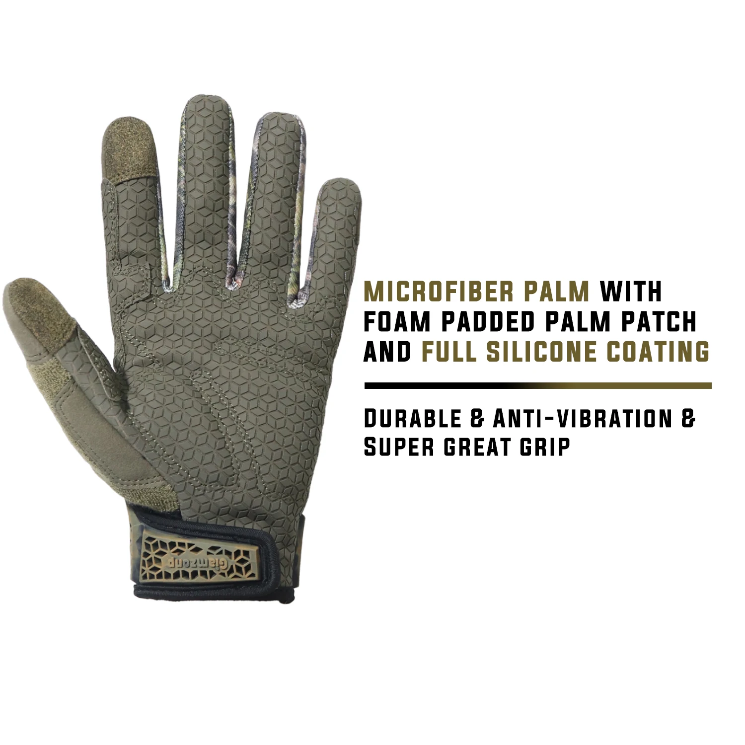 Prisafety Factory brand custom Microfiber Spandex TPR protector anti-abrasion anti-tear anti-slip work training tactical gloves