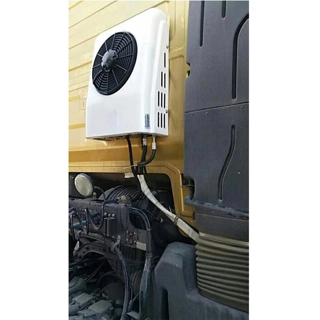 rooftop or wall mounted electric battery driven parking air conditioner for truck cabin