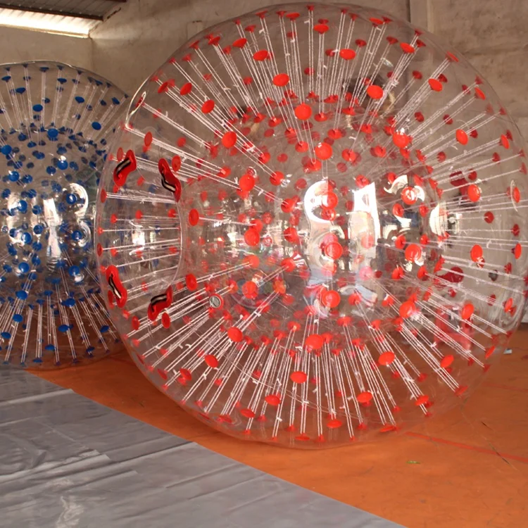 Customizable Giantball 3m  x 2m Zorbing Hill Rolling Ball Inflatable Sports Games For Sale