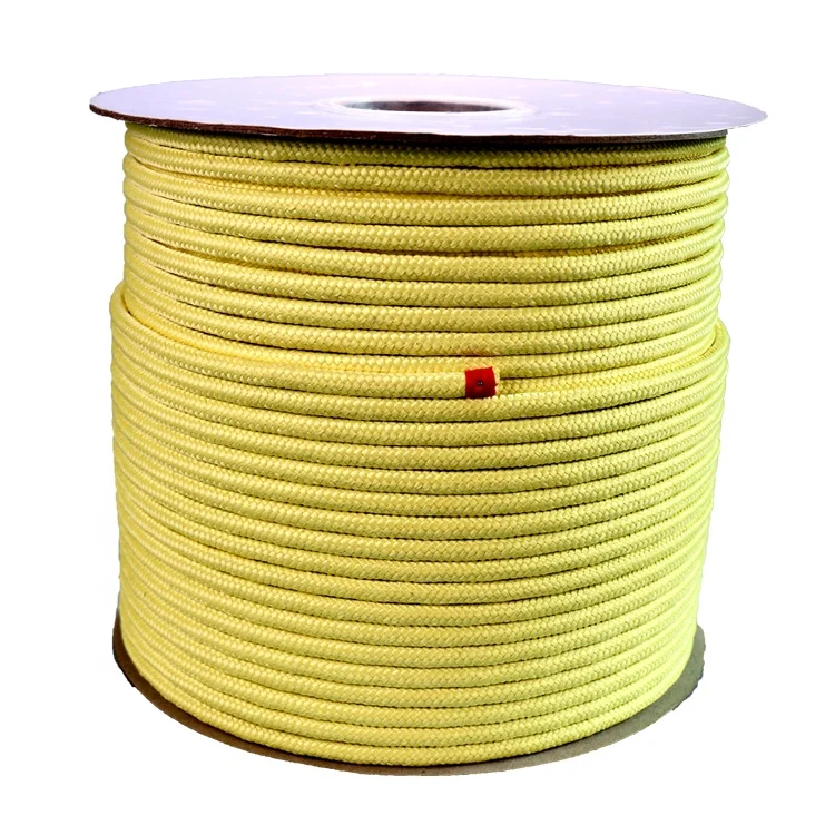 Factory hot - sale 16mm fire resistant aramid  braided  rope