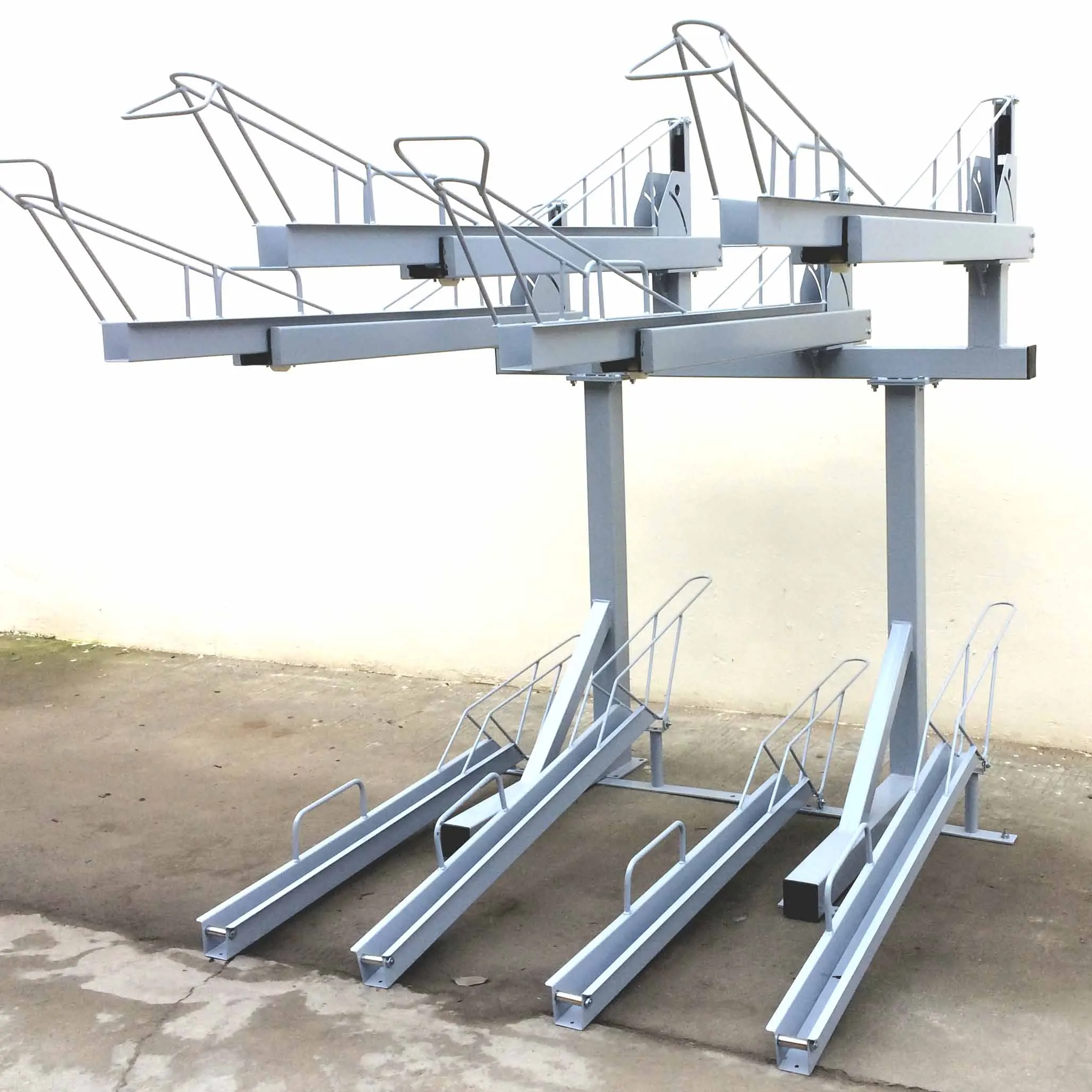 Bike Double Two Tier Bicycle Rack Bicycle Racks Double Decker Motorcycle Parking Bike Stands