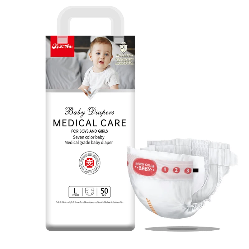 Best Selling Baby Diaper Manufacturing Plant Soft Skin Disposable Baby Diaper Nappies