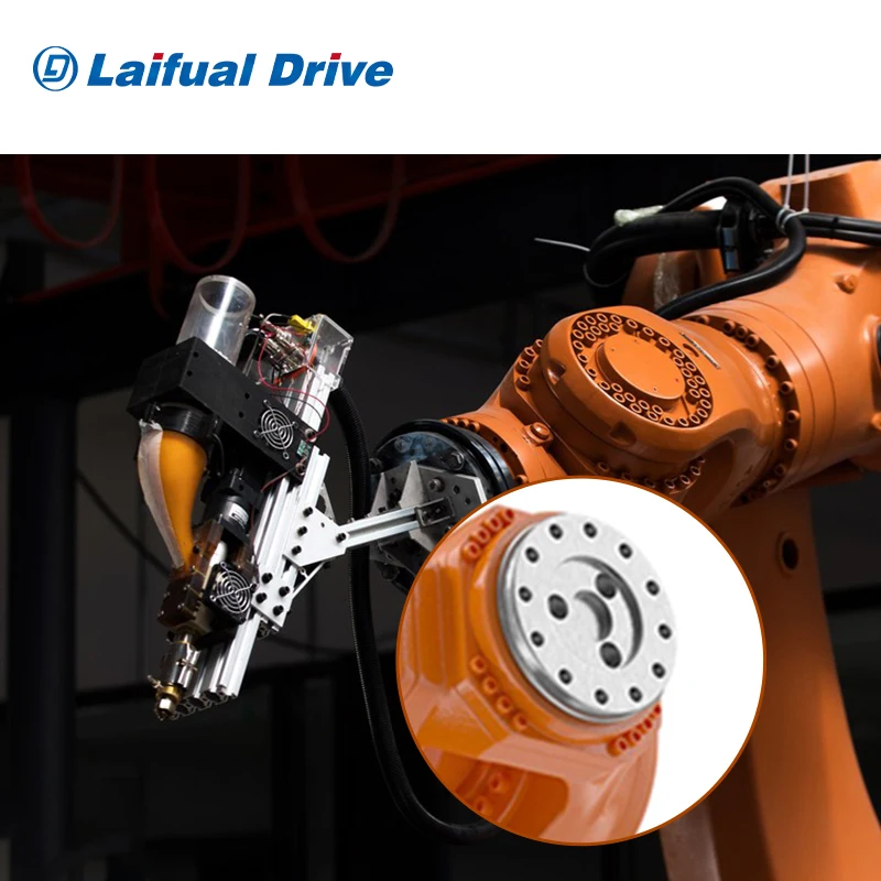 Zhejiang Laifual strain wave harmonic reduction gear box reducer manufacturer for robot