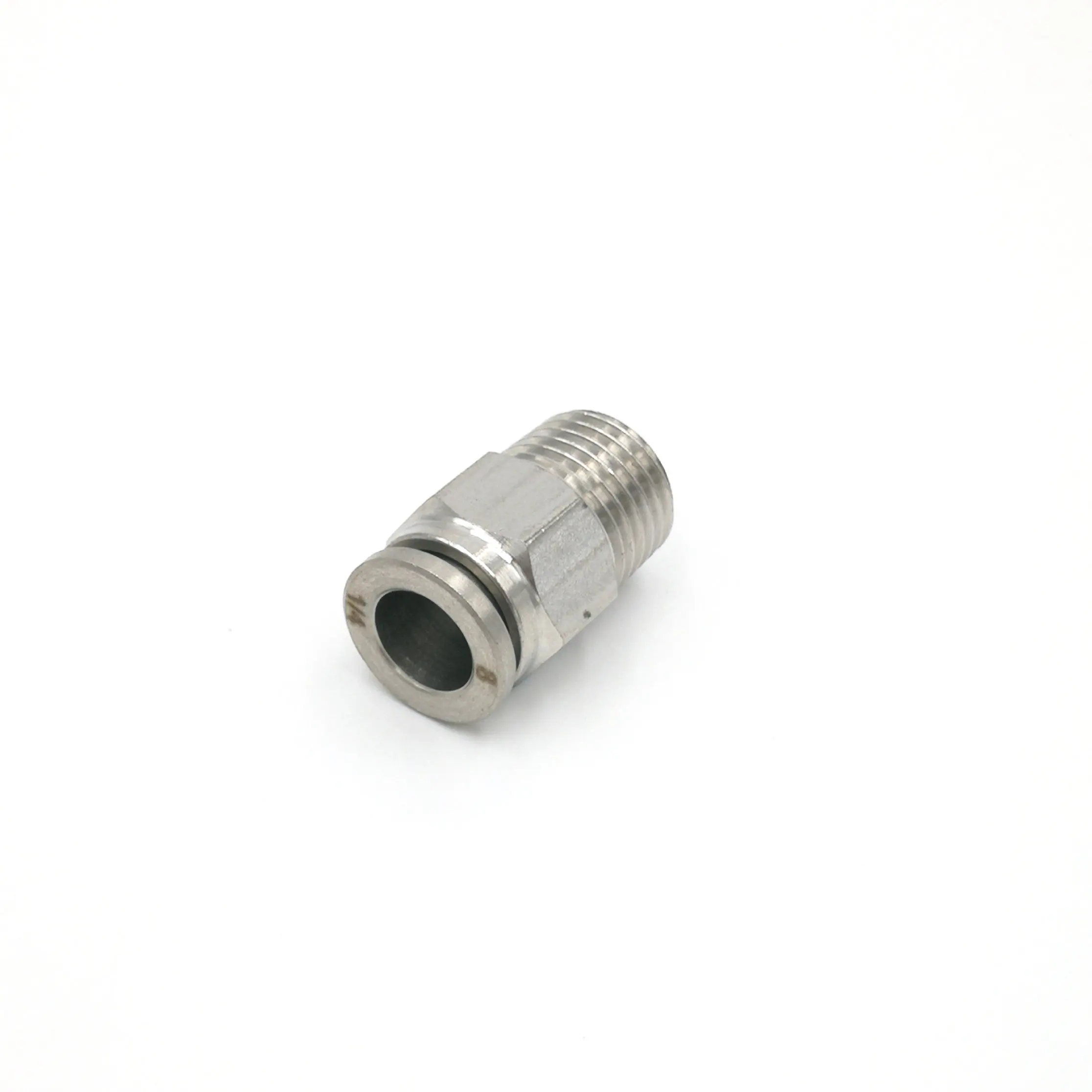 Stainless steel fittings straight PC quick plug automation equipment high temperature acid and alkali resistance wholesale