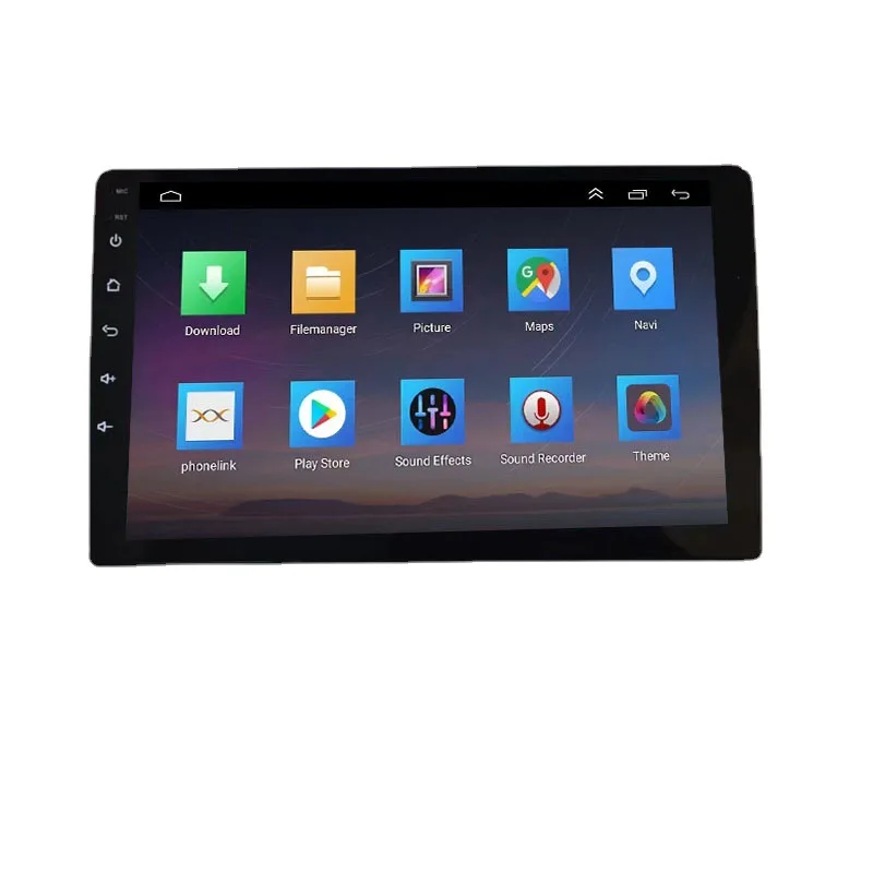 Factory wholesale MTK universal vehicle GPS Android navigation 9-inch/10-inch android single din ultra-thin car radioo