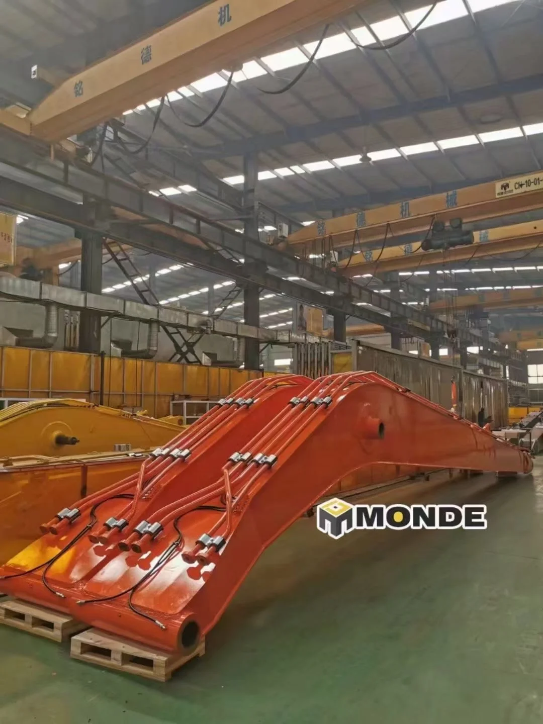 MONDE Excavator Long Reach Boom Arm Best-Selling China Manufacture Quality Excavator Extension Arm Long Reach Boom for Sale