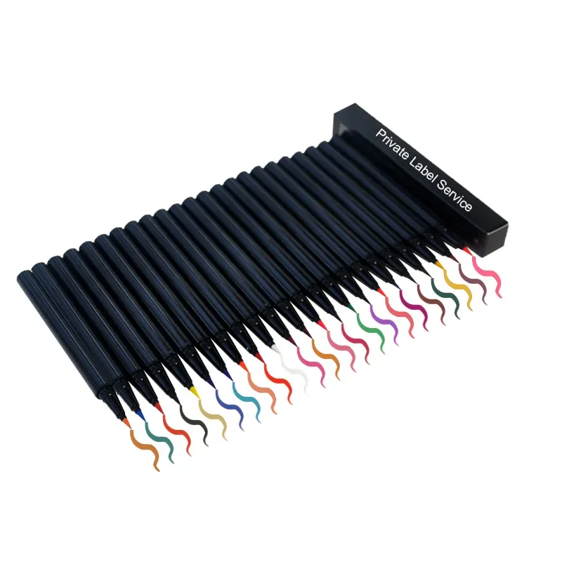 Trending Waterproof Eyelash Glue Eyeliner Adhesive Pencil Private Label Glue Pen Eyeliner