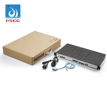 HSGQ-XE04 FIBERHOME 10G 4 PON порт SFP Слоты EPON