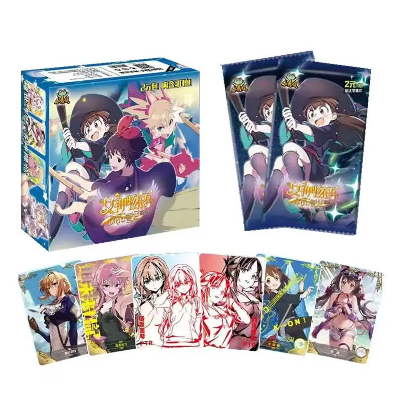 The Newest Arrival Wholesale Price Paper Game Cards Thickened TR 3D Goddess Story Anime Collection Cards Box TGR Card