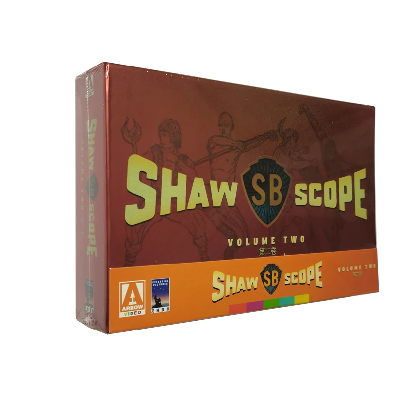 Shawscope объем два 8BD + 2CD blu ray фильмы горячая Распродажа экшн-фильмы dvd Shopify/eBay/Walmarts/Amaz Поставщик DDP Бесплатная доставка
