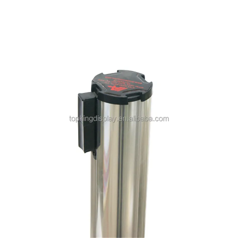 Custom Retractable Belt Queue Stanchion Indoor Use Manufacture Price Crowd Control Barrier Custom Rope