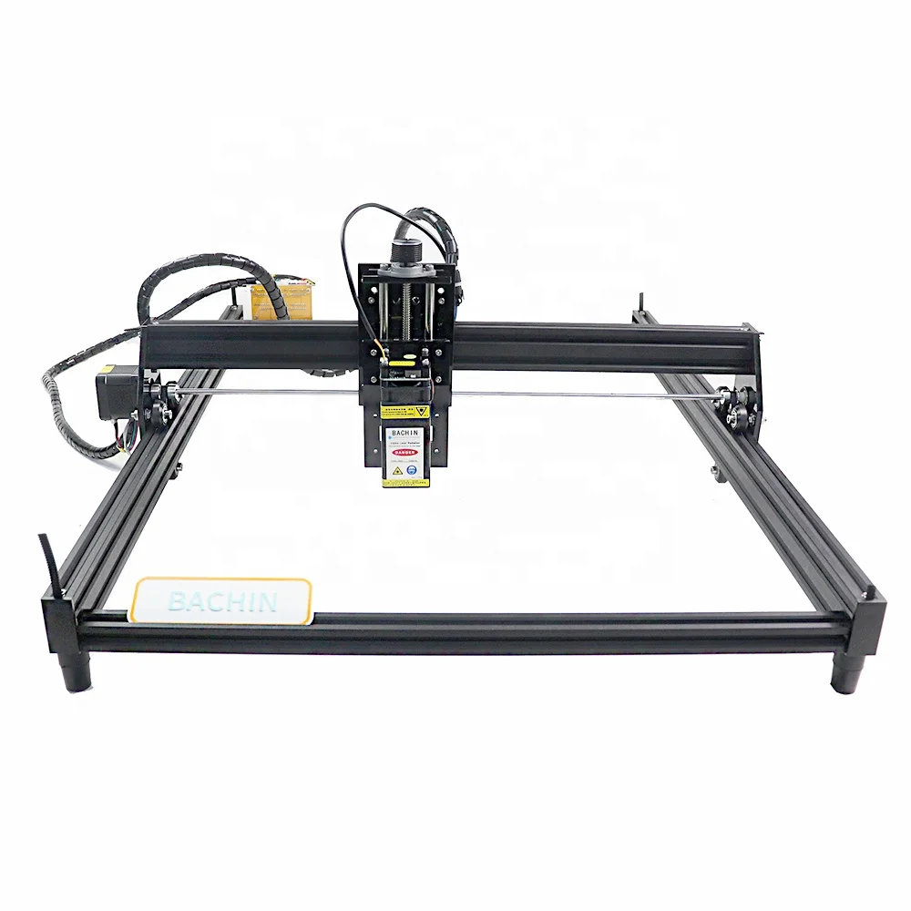 BACHIN Hot Sale Mini Automatic DIY Handcraft Laser Engraving Marking Machine Logo Printer Laser Printing Machine 40*35cm