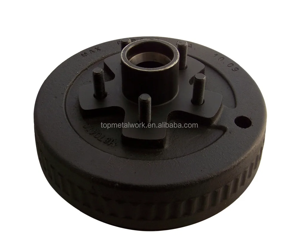 High Quality 3500 lbs Trailer Stub Axle with 10 Inch Electric Brake Drums