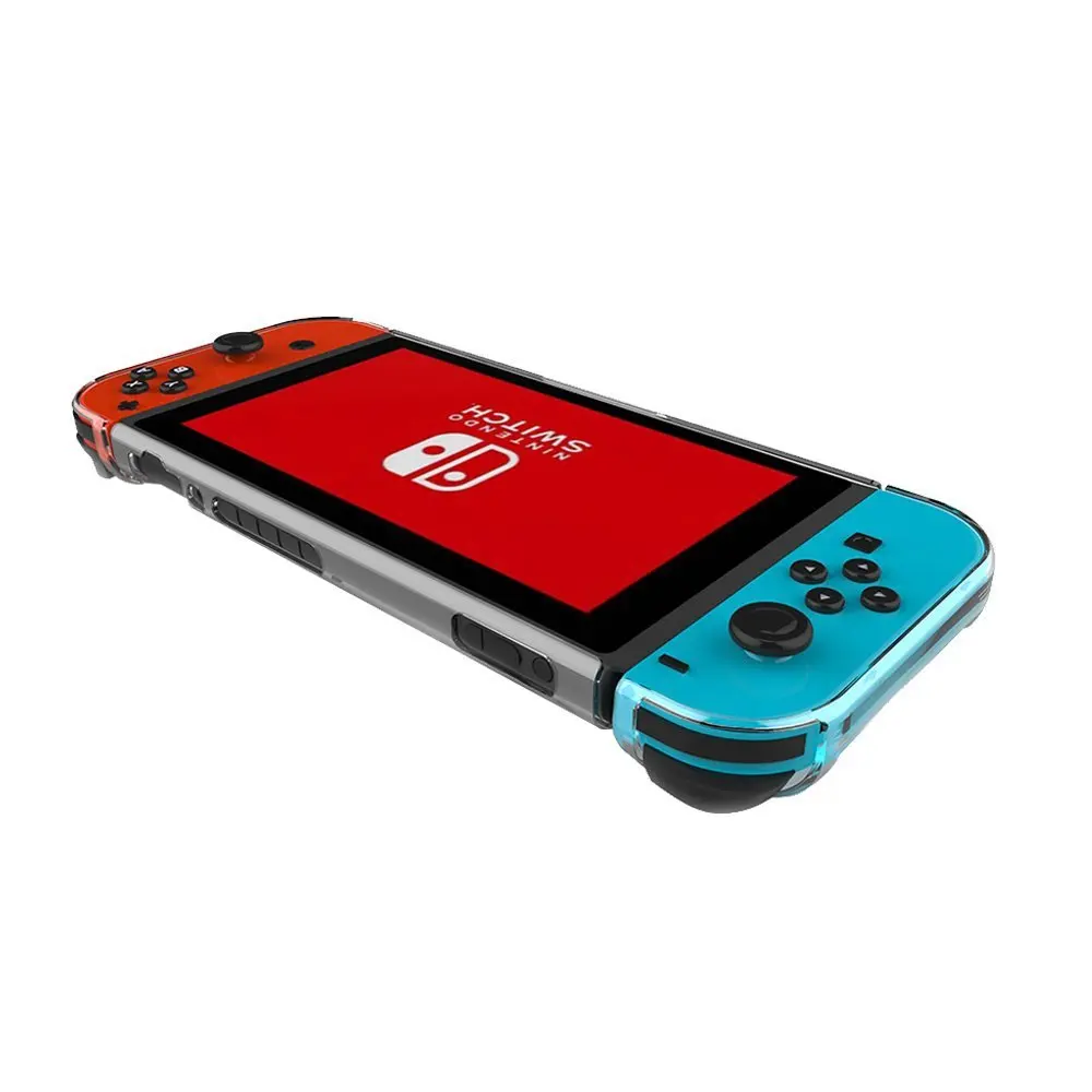  Прозрачный чехол из поликарбоната для Nintendo Switch NS NX жесткий прозрачный чехол-накладка