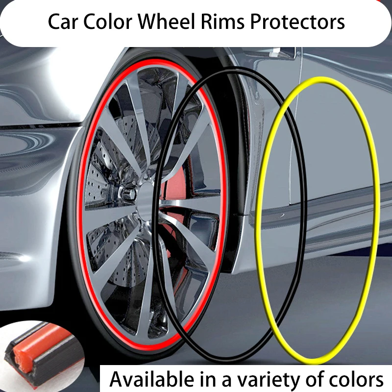 Universal Color  Wheel Decorative Strip for Car